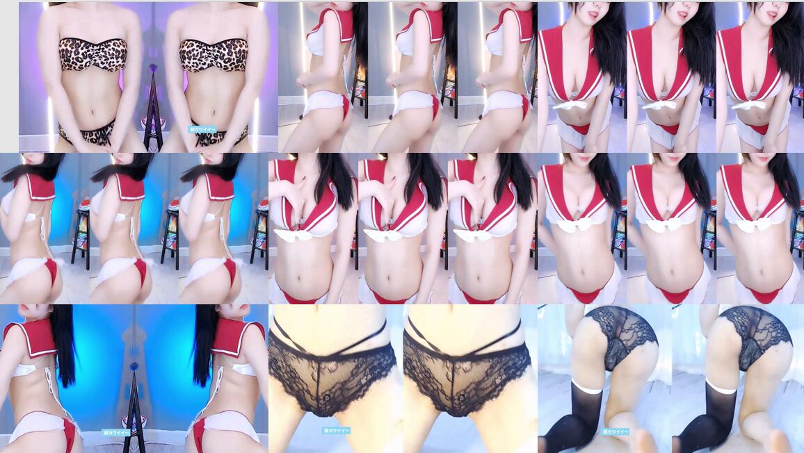 【虎牙、许伽怡】性感内依，展现丰满身材（12V）