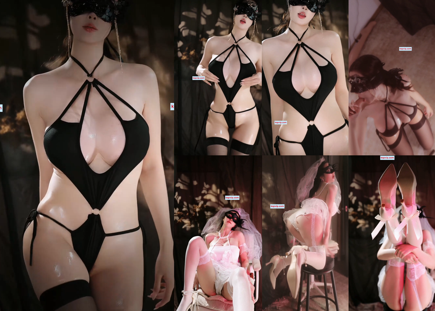 【斗鱼、辣条条SSS】斗鱼顶级主播，到了抖音，尺度也上来了，连体情趣，黑丝，一对巨乳，蜜臀，甚是诱人（2V）