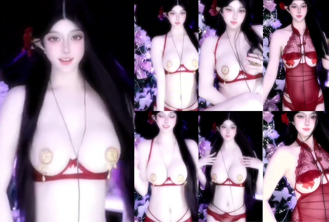 【绿茵、尤米】小精灵一样的主播，灵动眼神，美乳诱人，揉奶抖胸（2V）